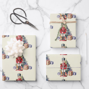 Spielzeugsoldier-Muster Geschenkpapier Set