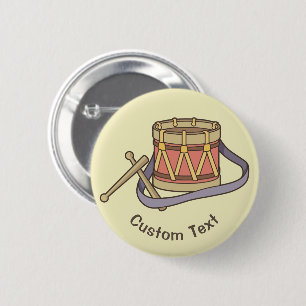 Spielzeugtrommel Button