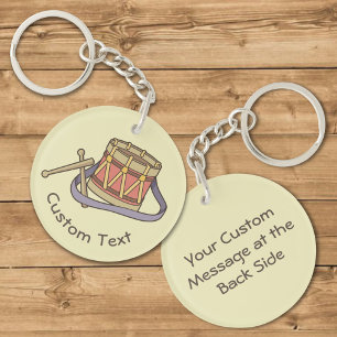 Spielzeugtrommel-Schlüsselanhänger Schlüsselanhänger