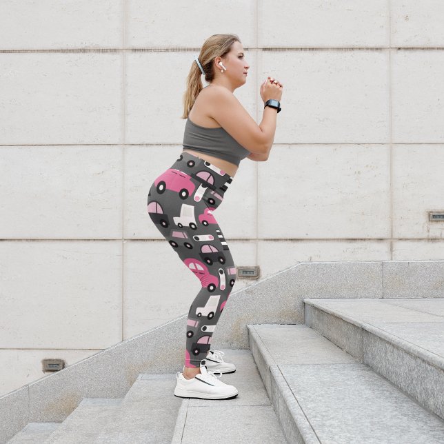 Spielzeugwagenmuster Leggings (Von Creator hochgeladen)