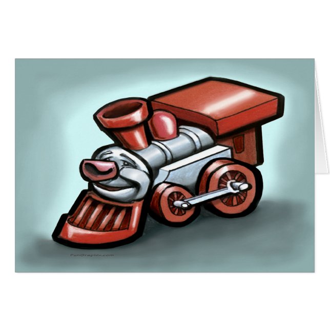 Spielzeugzug (Vorderseite (Horizontal))