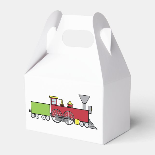 Spielzeugzug Geschenkschachtel (Vorderseite)