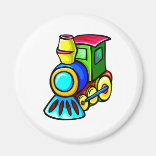 Spielzeugzug Magnet