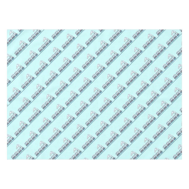 Spielzeugzug Tischdecke (Vorderseite (Horizontal))