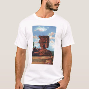 Spiess-Spitze, Colorado - ausgeglichener Felsen T-Shirt