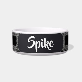 "SPIKE" PERSONALISIEREN 25 OZ. KERAMIK-HAUSTIER NAPF