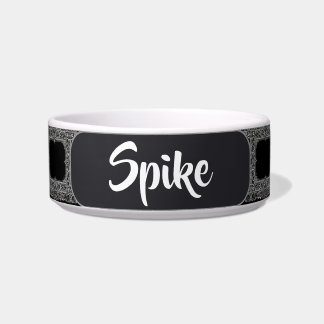 "SPIKE" PERSONALISIEREN 25 OZ. KERAMIK-HAUSTIER NAPF