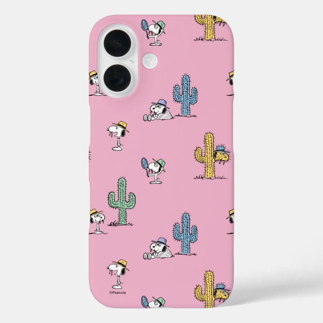 Spike Sugar Pop Pattern iPhone 16 Hülle (Rückseite)