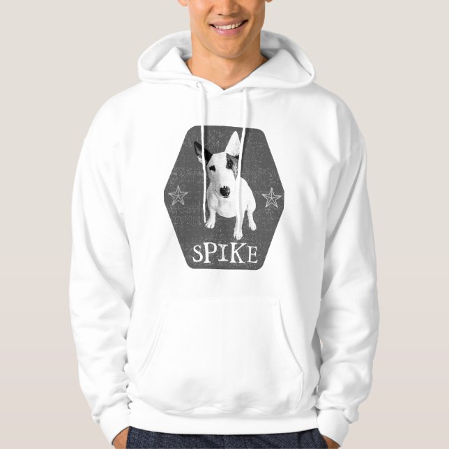 Spike, the coolest English Bull Terrier Hoodie (Vorderseite)