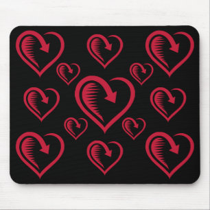 Spikes Herz - Mousepad