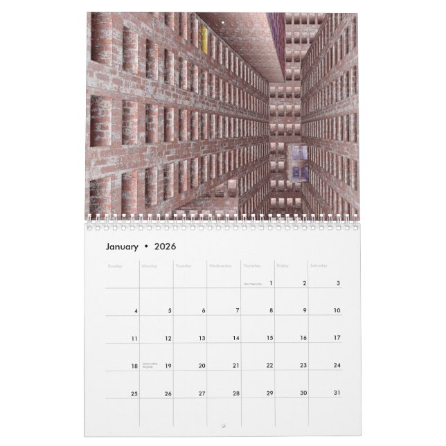 Spiketacular surrealer Kunst-Kalender für 2015! Kalender (Jan 2026)