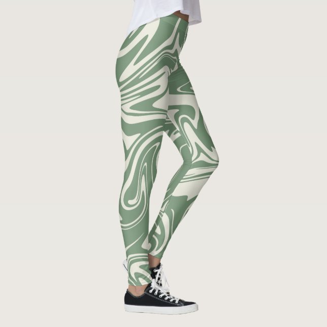 Spill - Grün Leggings (Rechts)