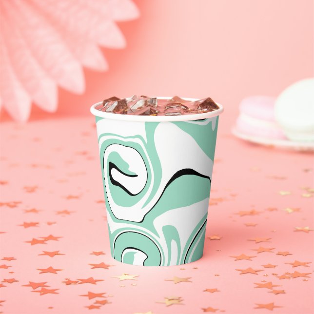 Spill - Grün (Minze) Pappbecher (Insitu)