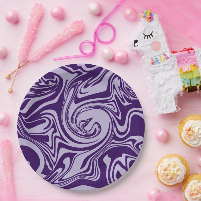 Spill - Lila Pappteller (Party)