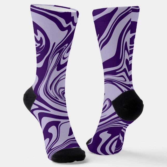 Spill - Lila Socken (Gewinkelt)