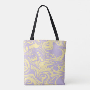 Spill - Pastellgelb und Lila Tasche