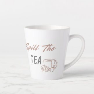 Spill the Tea Cute Aesthetic Birthday Gift for Her Milchtasse