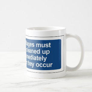 Spillagen Kaffeetasse