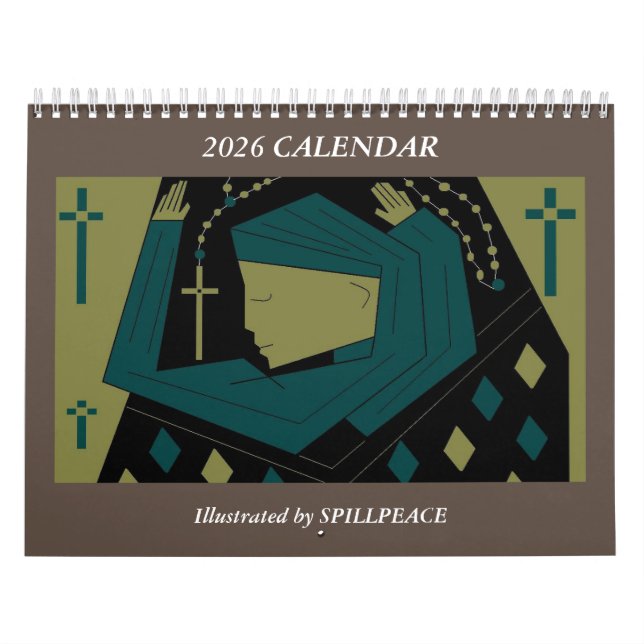 Spillpeace-Kalender 2026 Kalender (Titelbild)