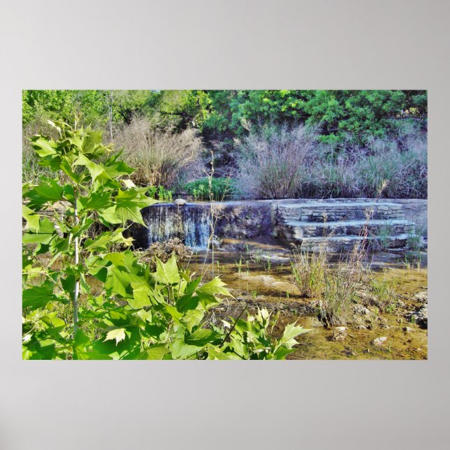 Spillway and Stones Poster (Vorne)