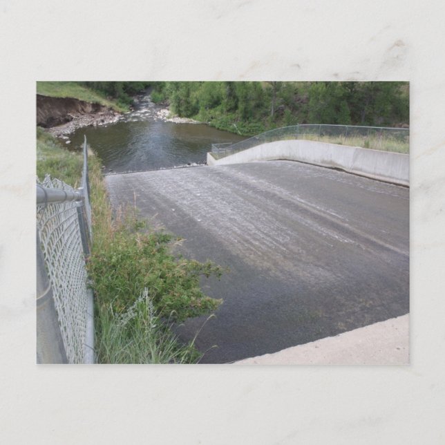 Spillway Nah-up Beaver Creek Park Postcard Postkarte (Vorderseite)