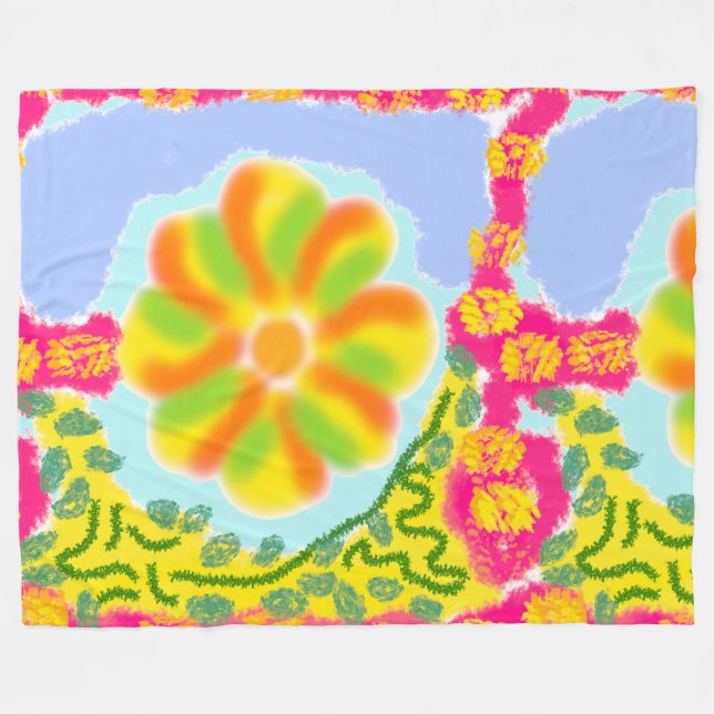 Spin Fleece Blanket (Vorderseite (Horizontal))