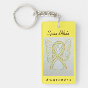 Spina Bifida Sensibilisation Ruban Angel Porte - c