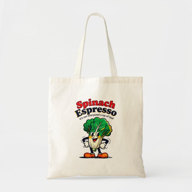 Spinach Espresso Bag Tragetasche (Vorne)