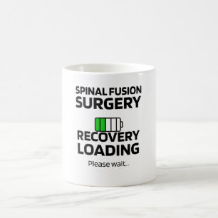 Spinal Fusion Erholung Gaben Spine Operation Lumba Kaffeetasse