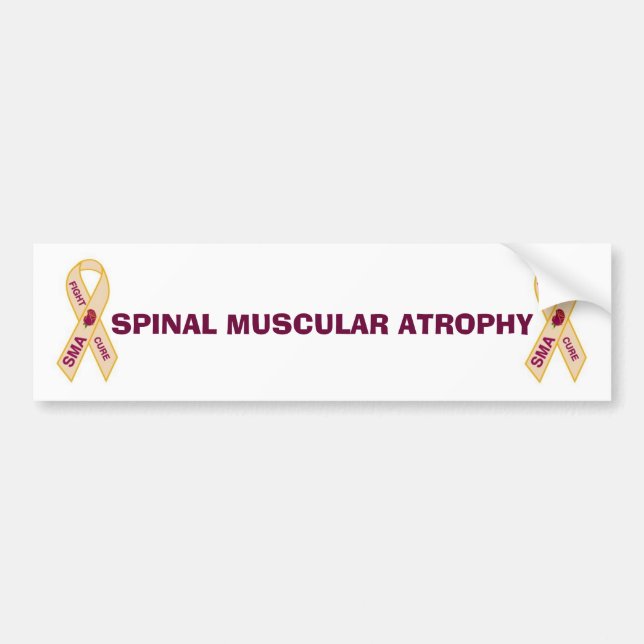 SPINALER MUSKULÖSER ATROPHIE-AUFKLEBER AUTOAUFKLEBER (Vorne)