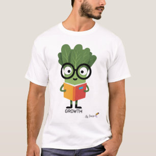 Spinat mit Brille   WACHSTUM - Nach Design T-Shirt