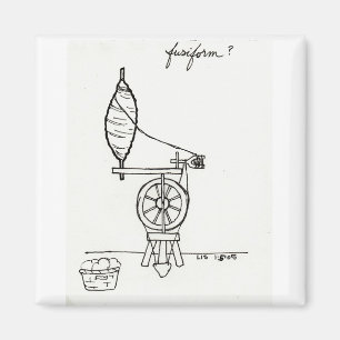 Spindelförmiger Magnet