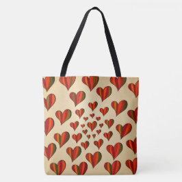 Spindled Herz Tasche