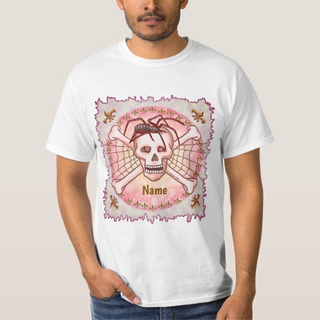 Spinerschädel-T-Shirt T-Shirt (Vorderseite)
