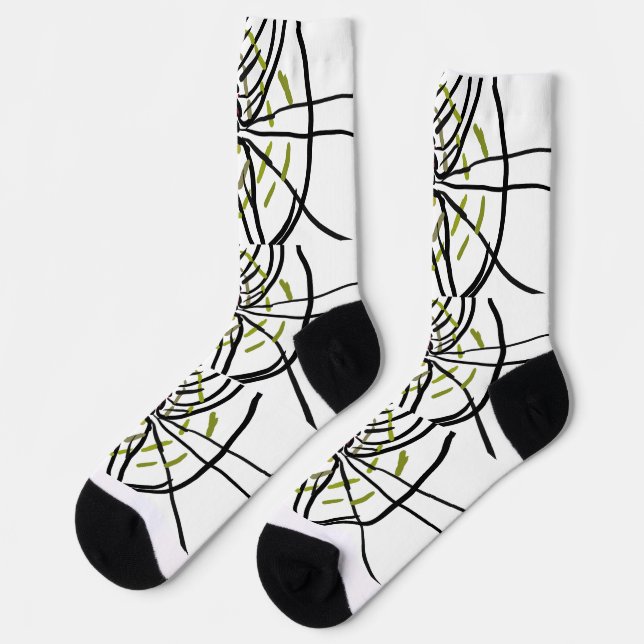 Spinne cool Halloween  Socken (Linkes Detail)