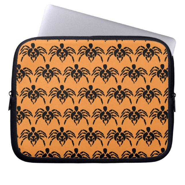 Spinne Driving Venom Laptopschutzhülle (Vorderseite)