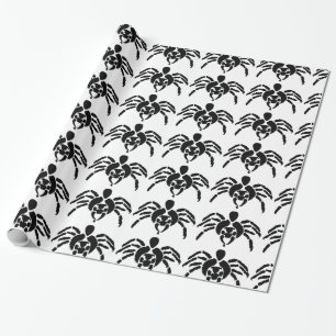 Spinne Geschenkpapier