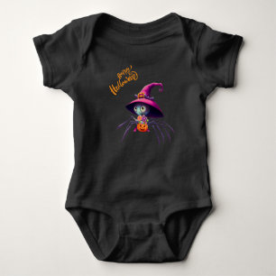 Spinne/Halloween/Fall/Kürbis Baby Strampler