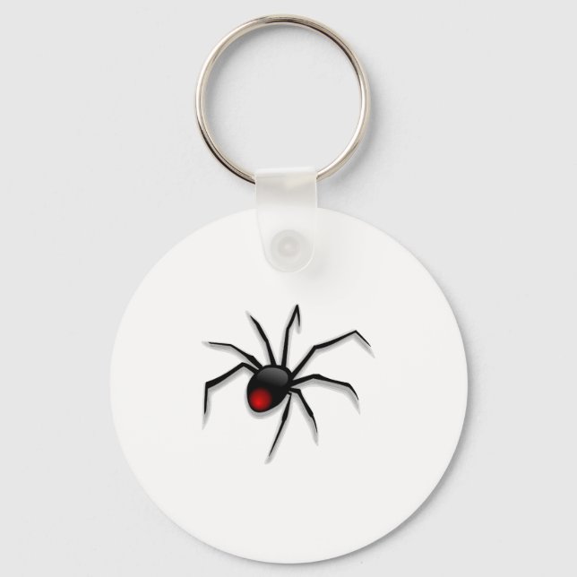 Spinne Halloween Schlüsselanhänger (Vorderseite)