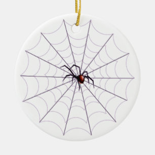 Spinne Keramik Ornament