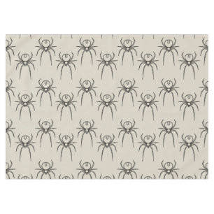 Spinne - Knochen weiß und schwarz Tischdecke