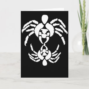 Spinne mit Gift auf Knall Karte