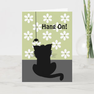 Spinne u. Katze Karte