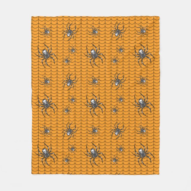 Spinnen auf Parade Fleece Blanket (Vorderseite)