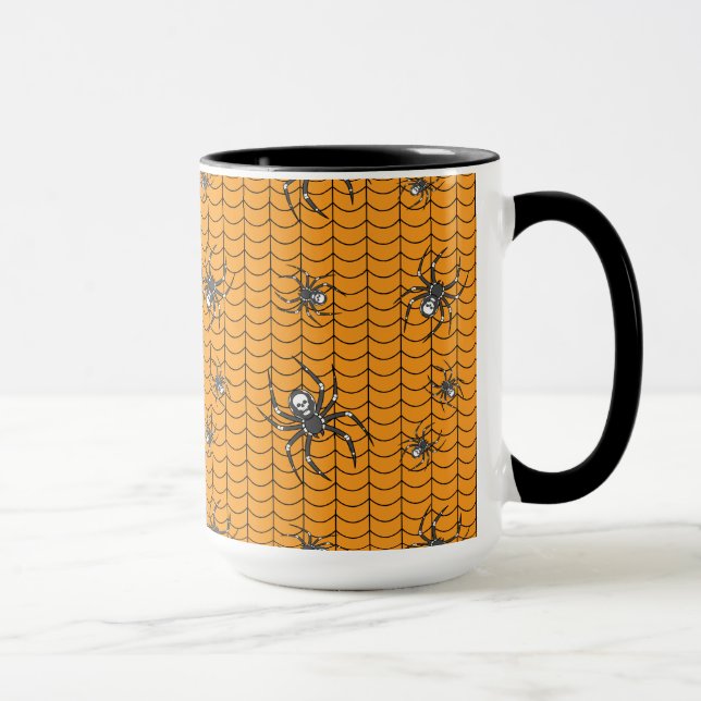 Spinnen auf Parade Tasse (Rechts)