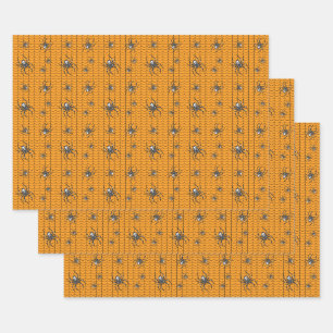 Spinnen auf Parade Wrapping Paper Set Geschenkpapier Set
