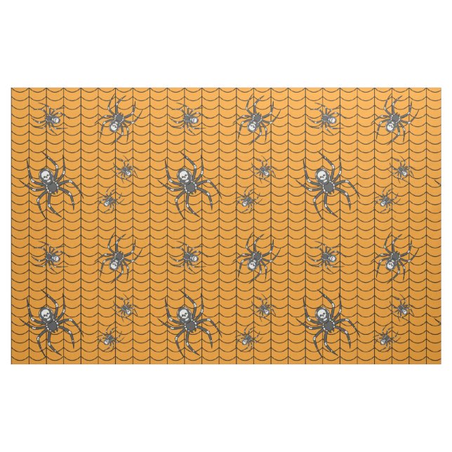 Spinnen auf Paradegewebe Stoff (Fat Quarter (45,7 x 55,9 cm))