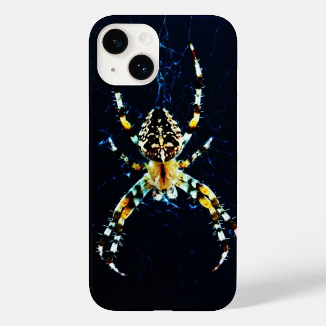 Spinnen des europäischen Gartens iphcnm Case-Mate iPhone 14 Hülle (Rückseite)