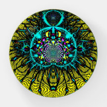 Spinnen-Fraktal-Papierbeschwerer