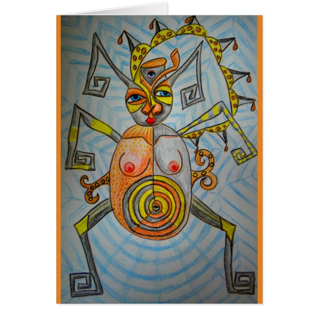 Spinnen-Frau (Vorne)